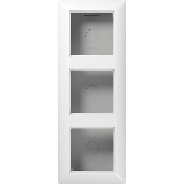 JUNG AP-Kappe 3-fach aws angeformter Rahmen AS 583 A WW